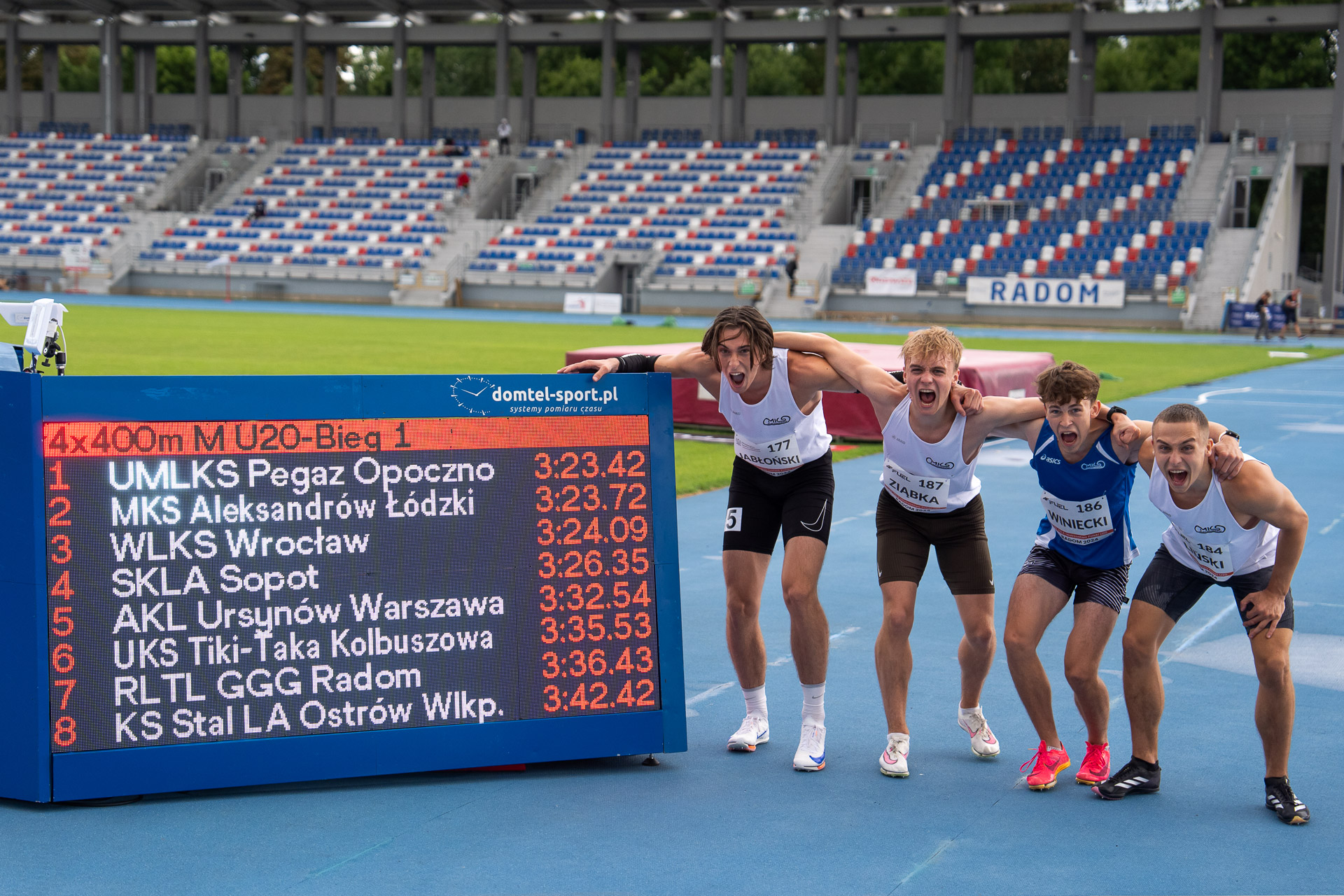 78. PZLA Mistrzostwa Polski U20, dz. 3 obrazek 4